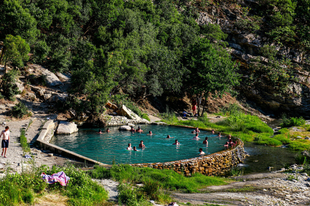 30 Best Things to do in Albania - Benja Hot Springs, Permet