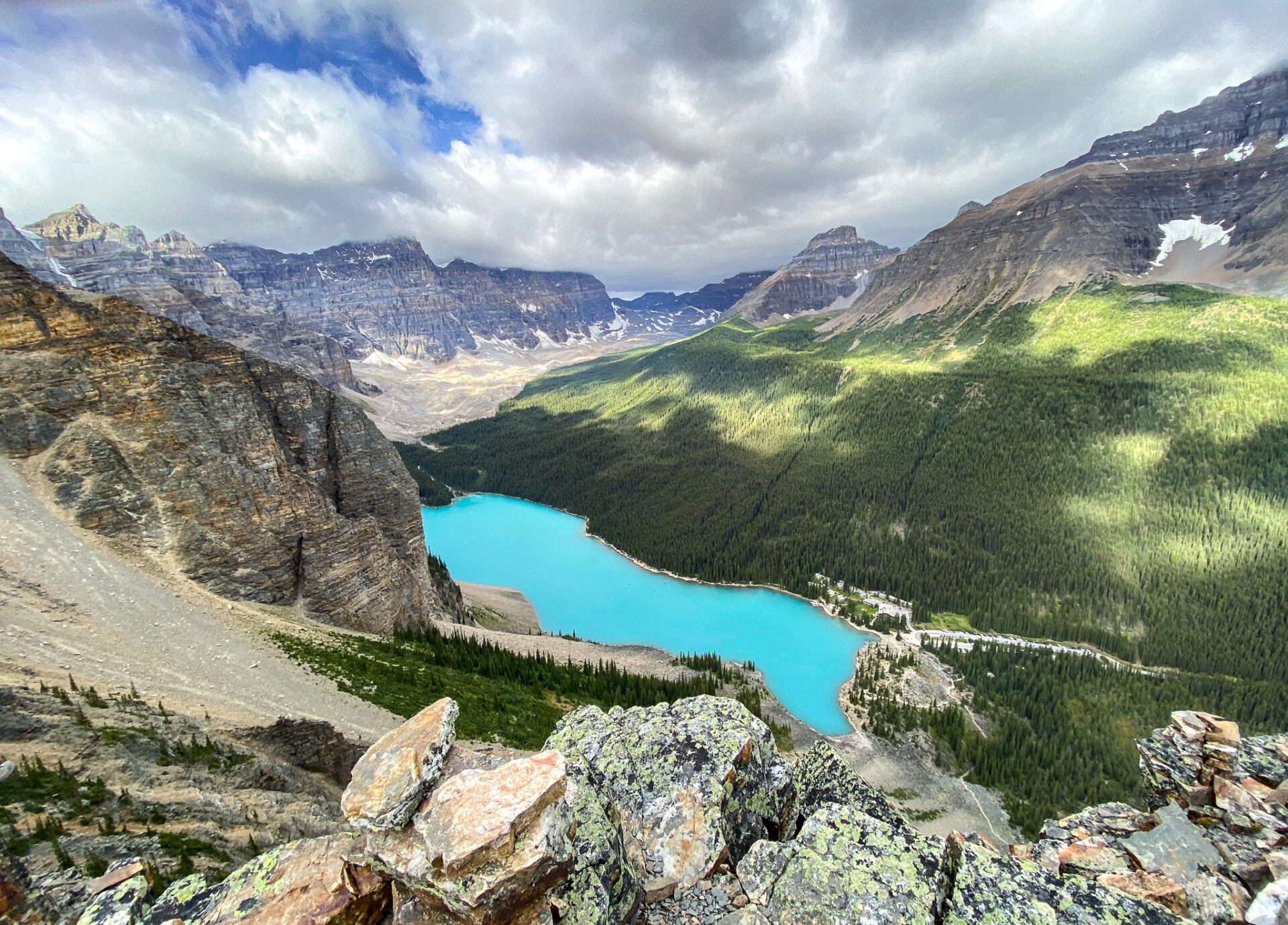 Lake Louise scrambles - Tower of Babel 