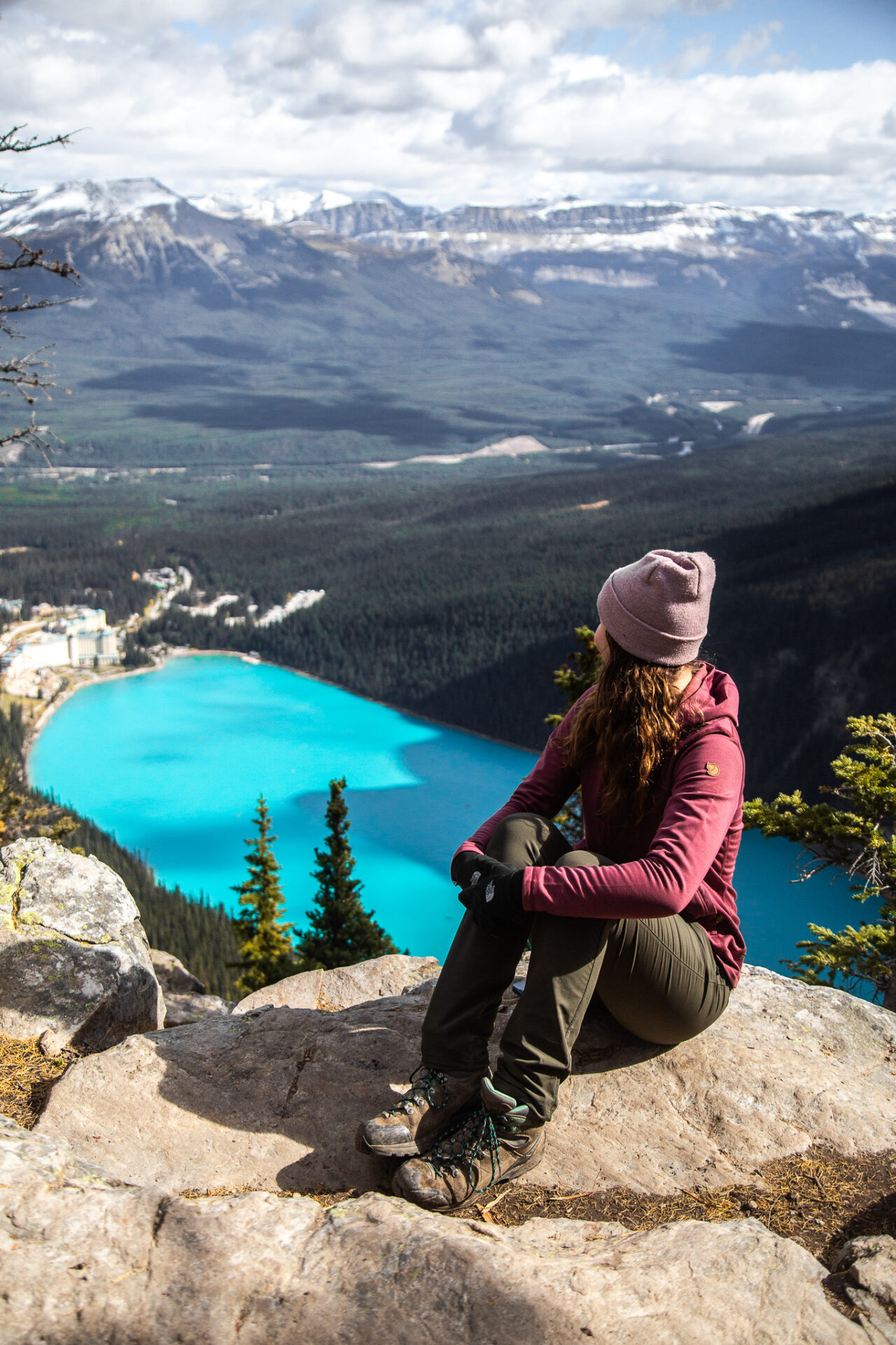 Moderate hikes in Lake Louise - Big Beehive 