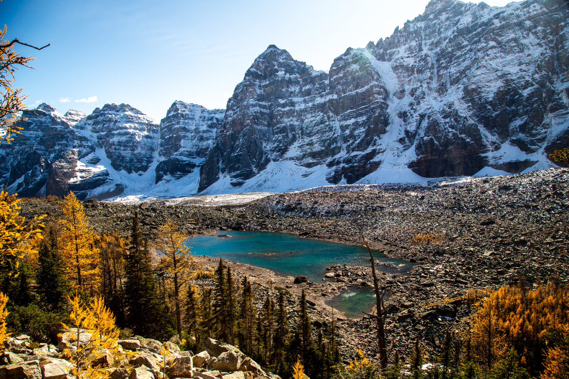 Lake Louise hikes - Eiffel Lake 