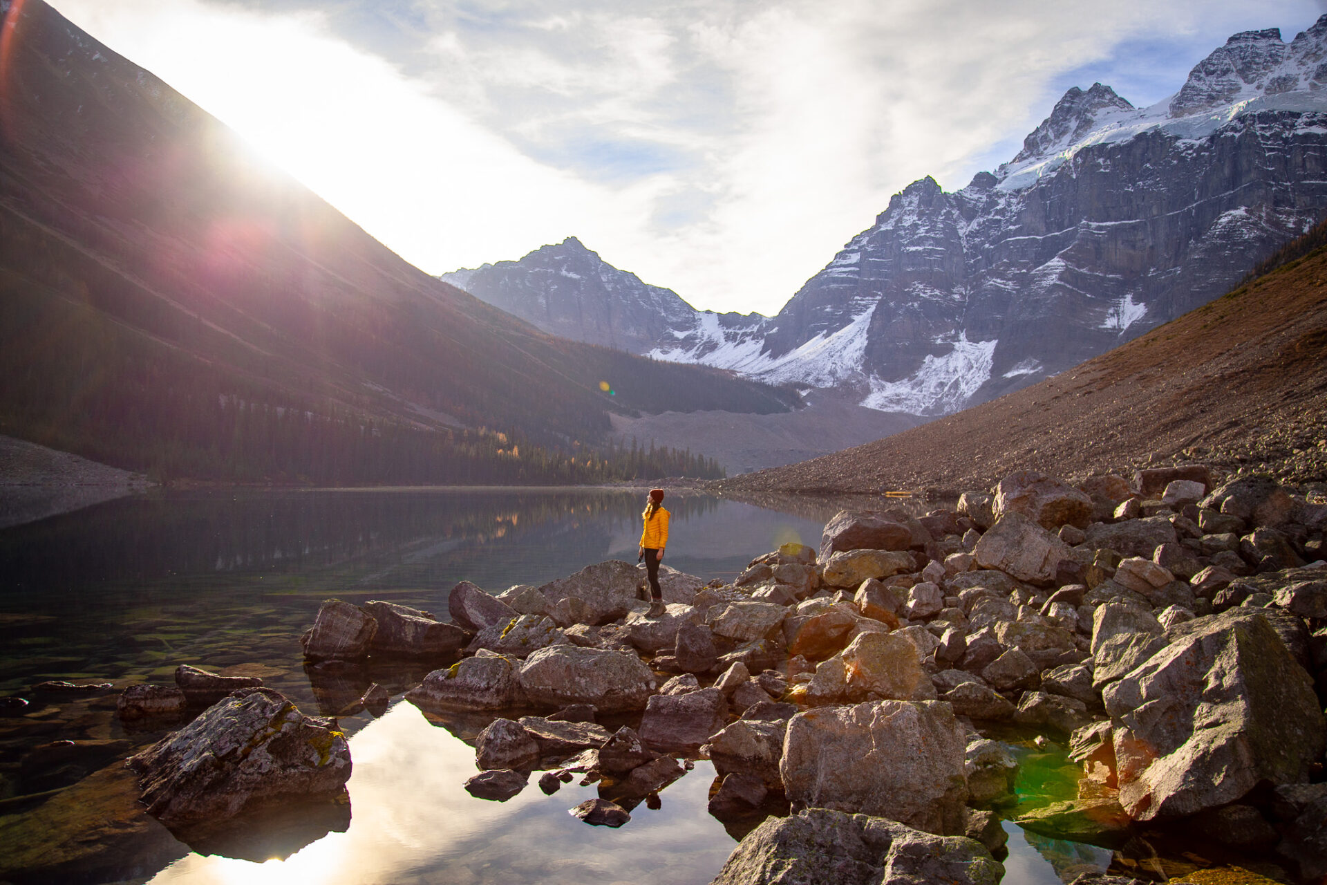 Moraine Lake hikes - Consolation Lakes 