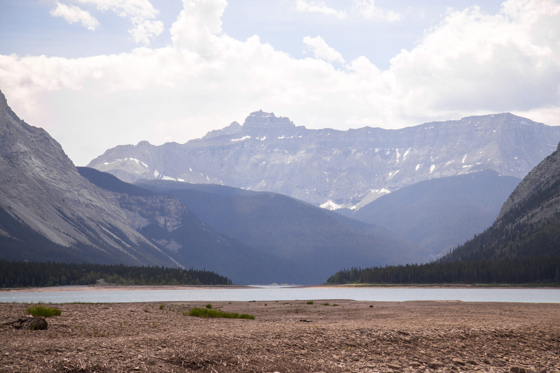 Ghost Lakes from Banff via the Lake Minnewanka backpacking trail 