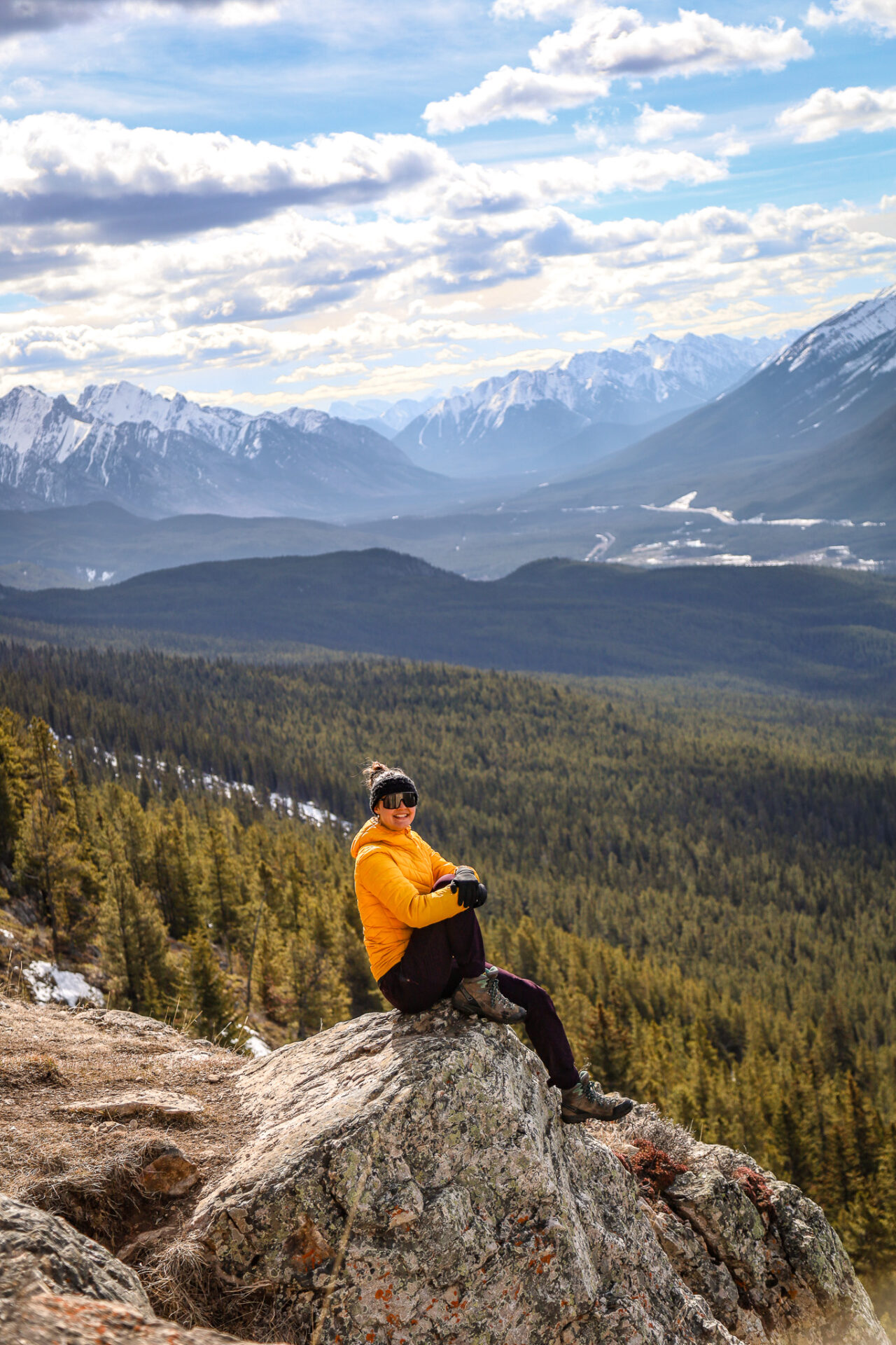 Castle Mountain Lookout Hike in Winter 