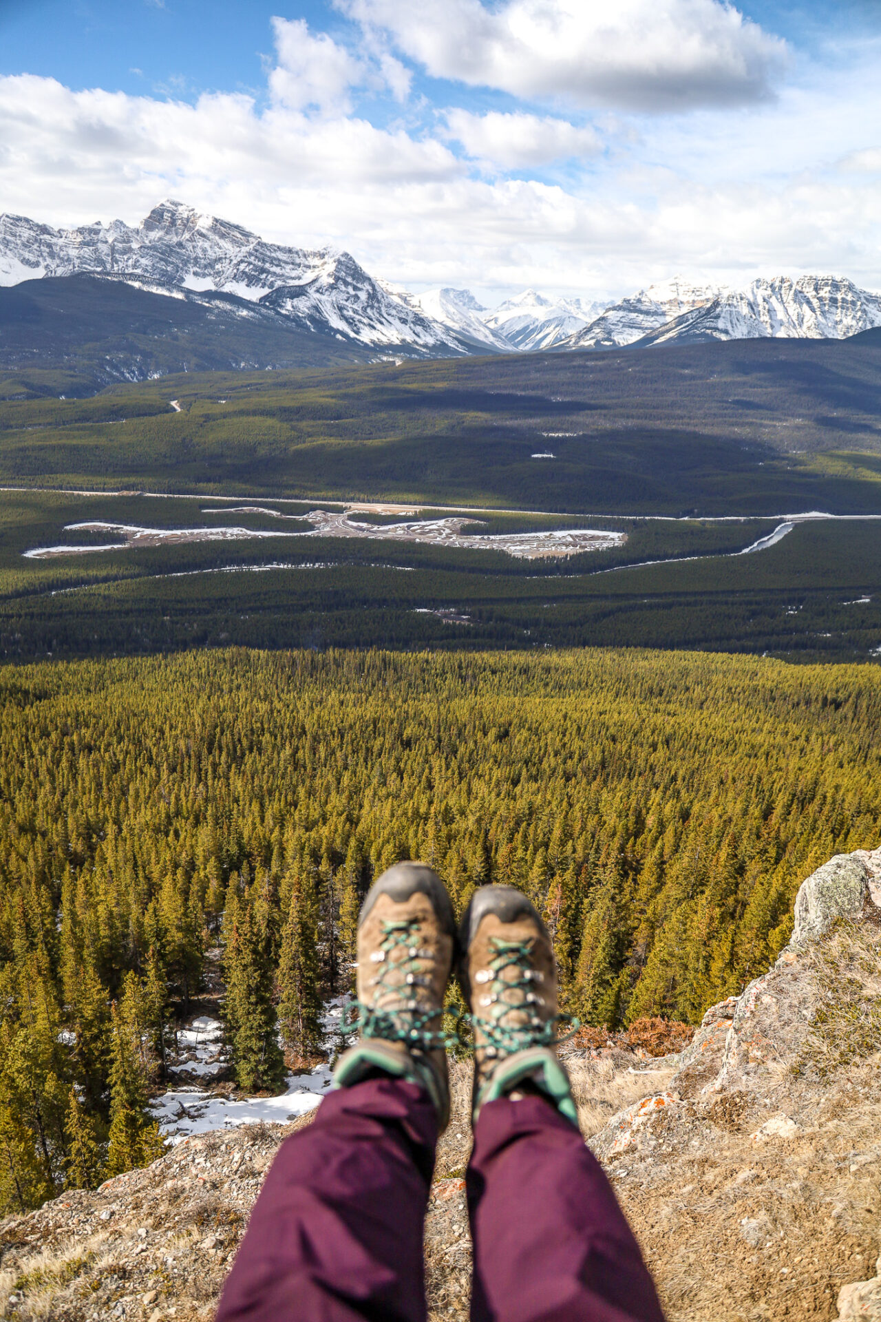 Castle Mountain Lookout Hike - Banff 