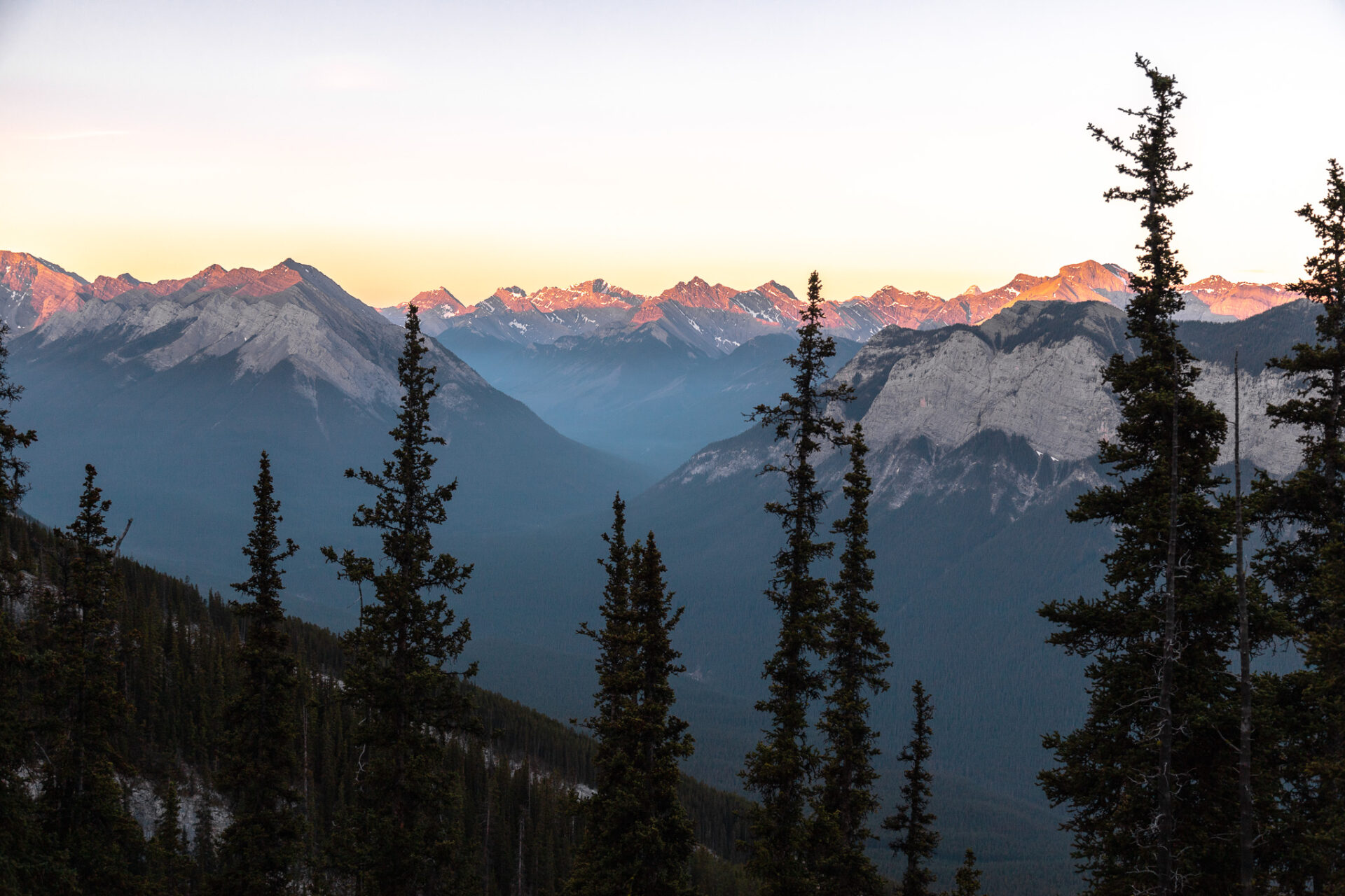 Mount Rundle sunrise 