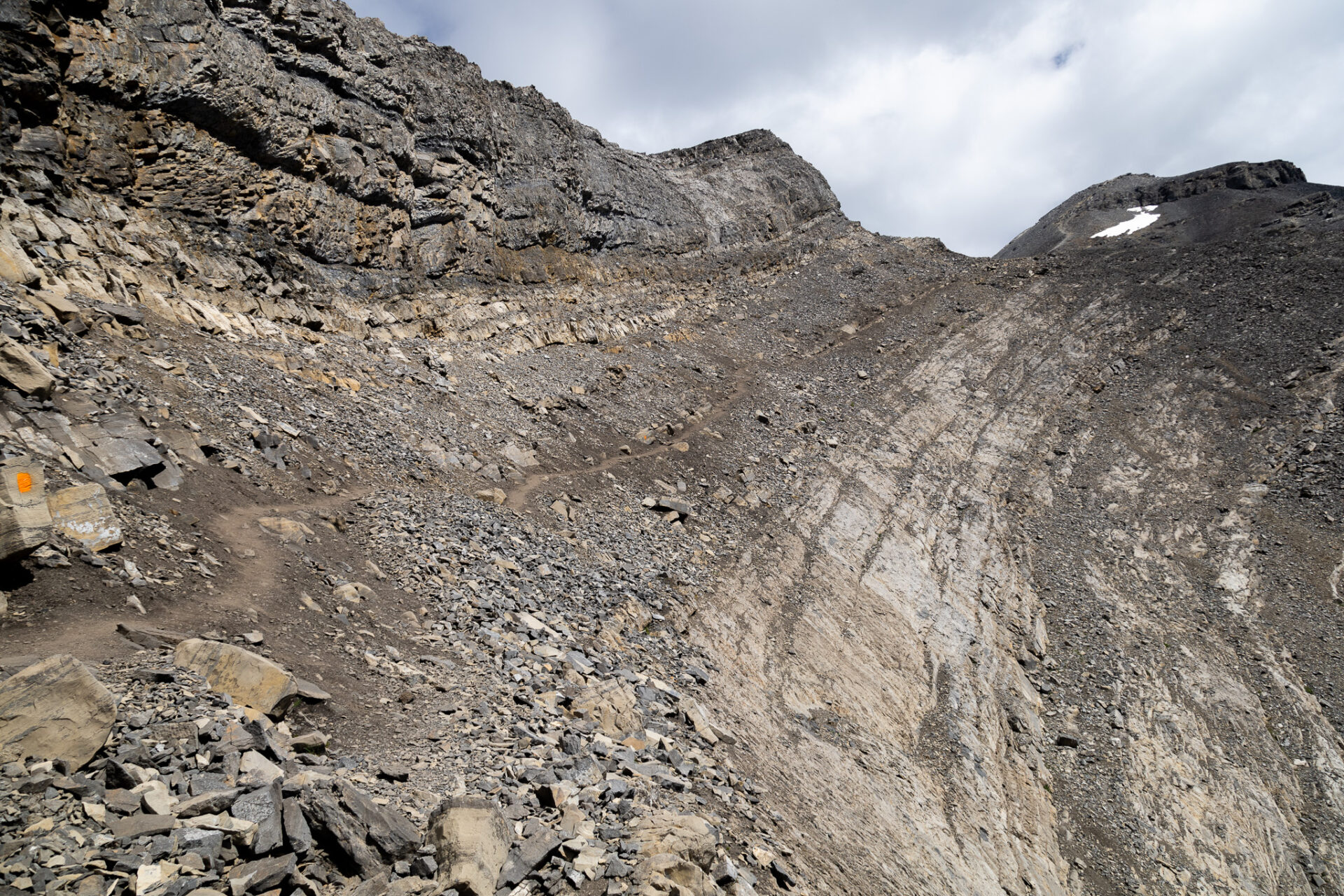 Cascade Mountain - exposed section