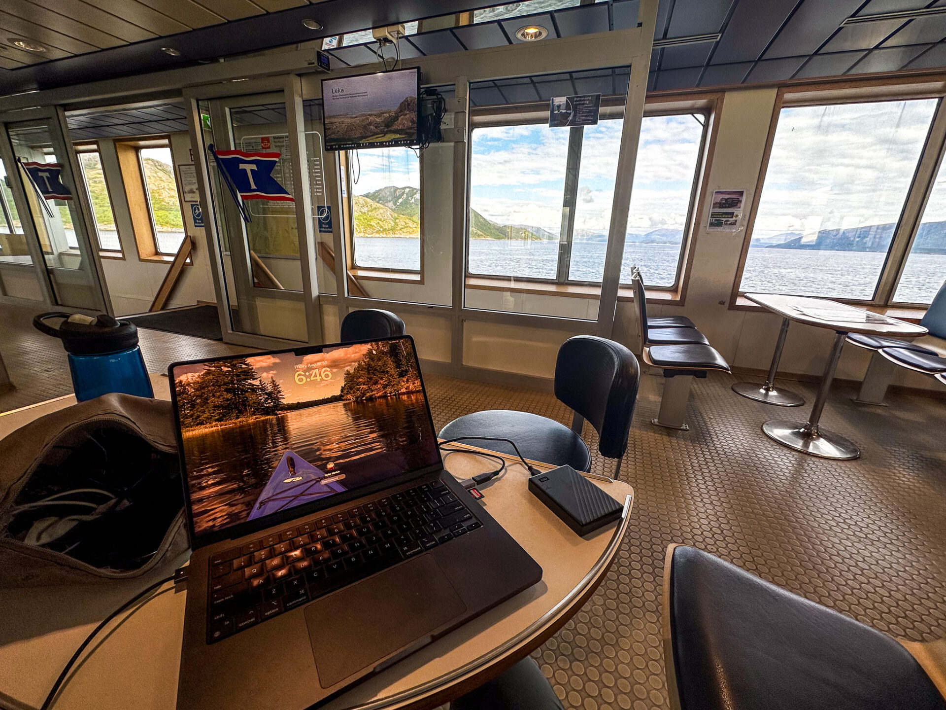 Norway ferries interior 