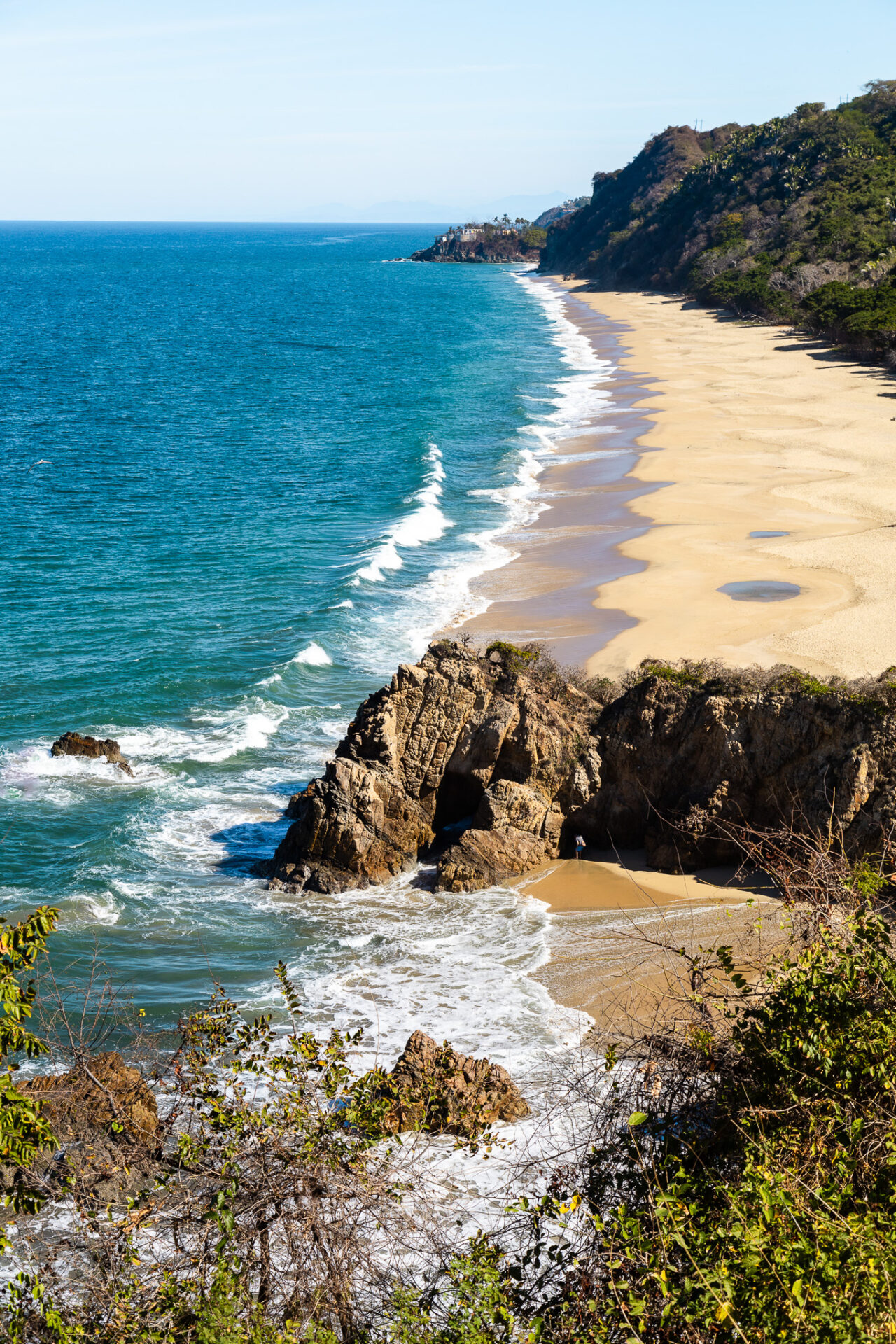 Sayulita-San Pancho hike overlooking Malpaso beach 