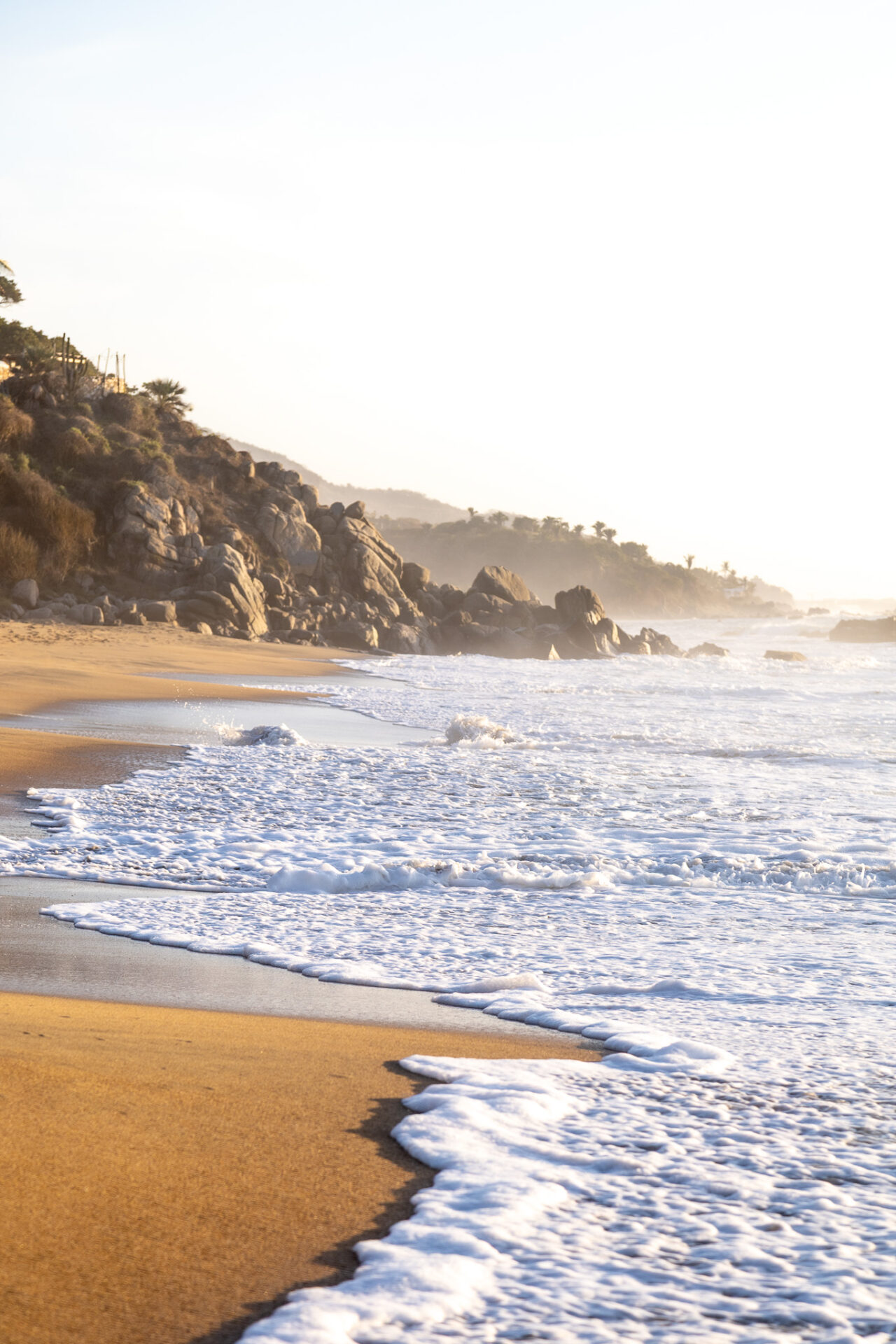 Playa Carricitos - best beach in sayulita for sunset 