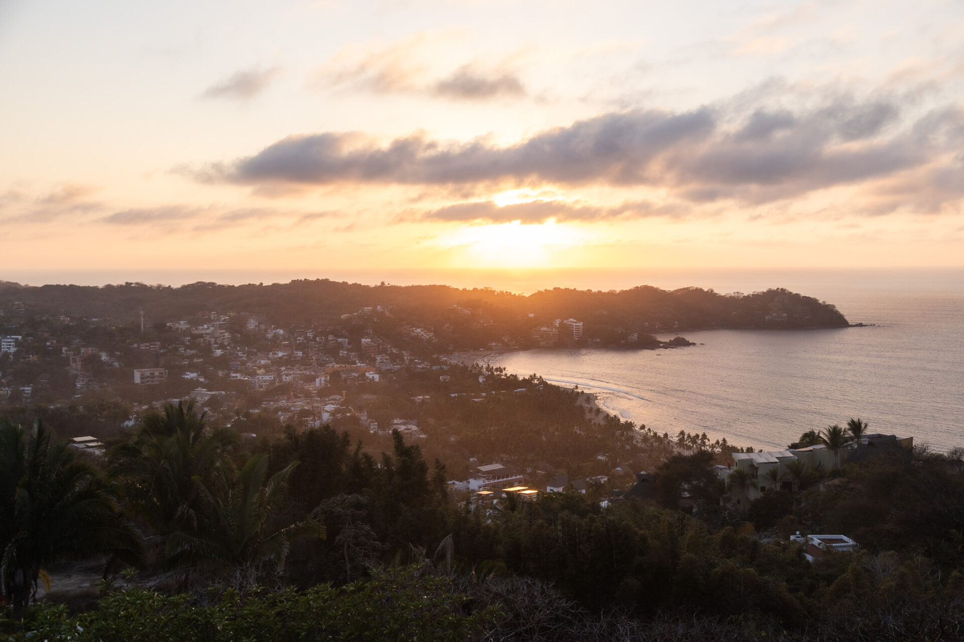 Sayulita viewpoint at sunset - things to do in sayulita 