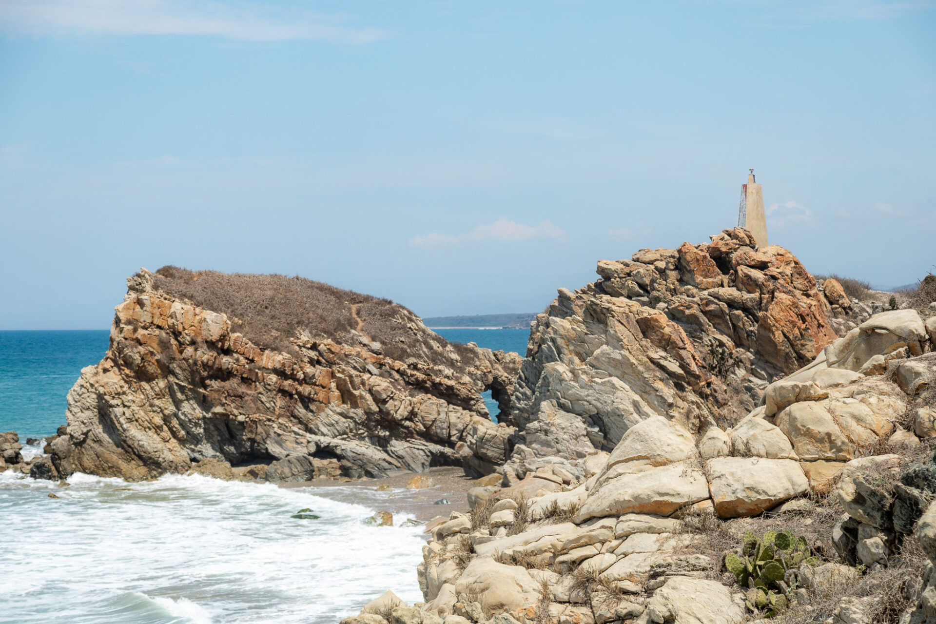 Punta Zicatela viewpoint in Puerto Escondido