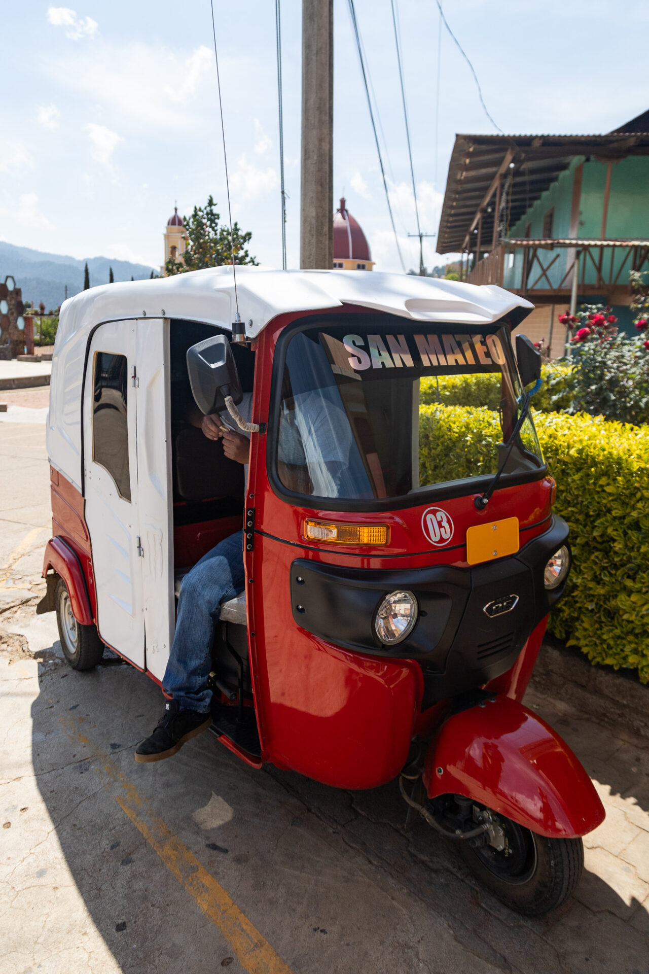 San Mateo Río Hondo tuk tuk - San Jose del Pacifico tuk tuk