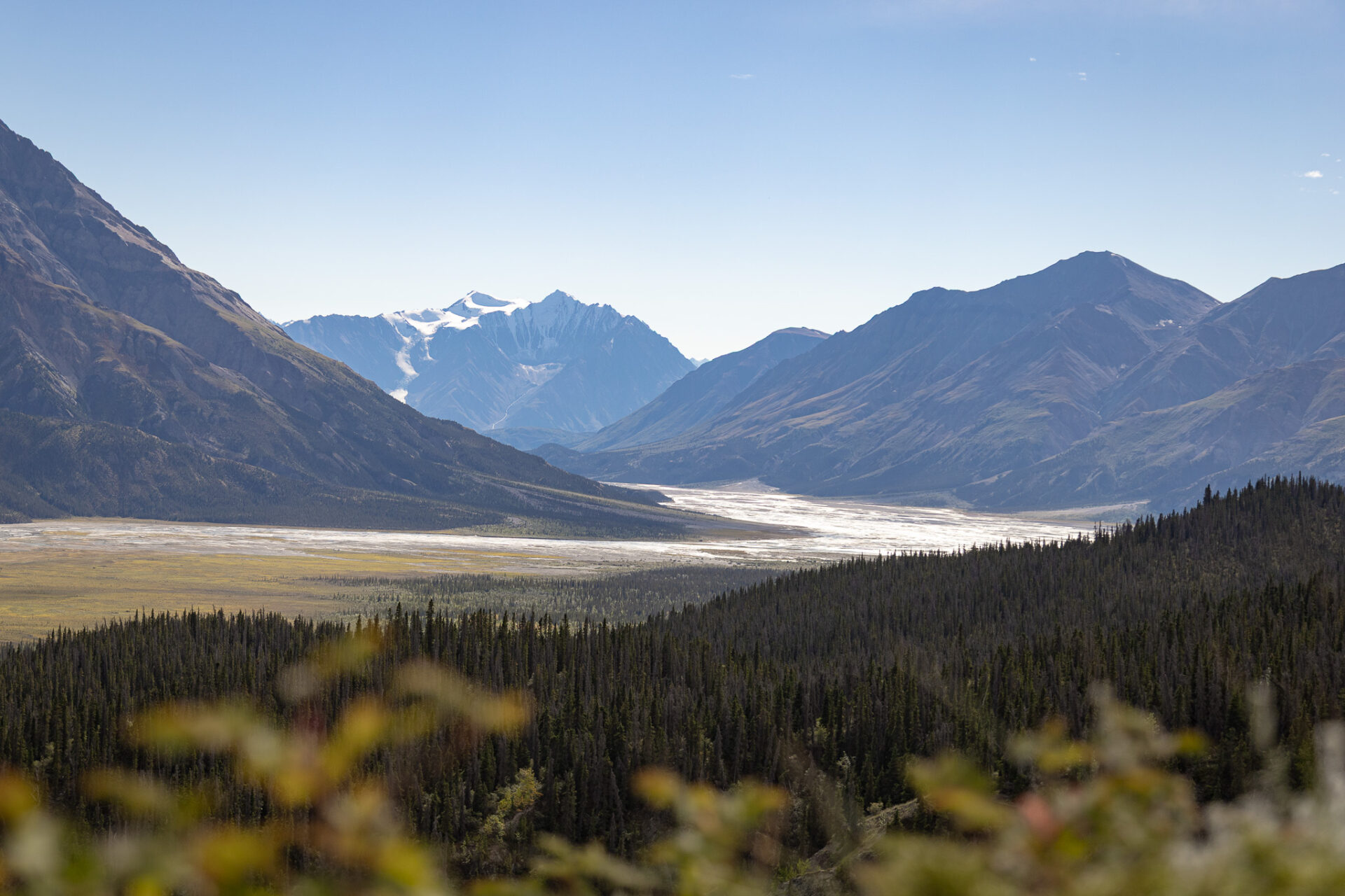 Sheep Creek hike overlooking the Slim's River and Kaskawulsh Glacier - Kluane, Yukon