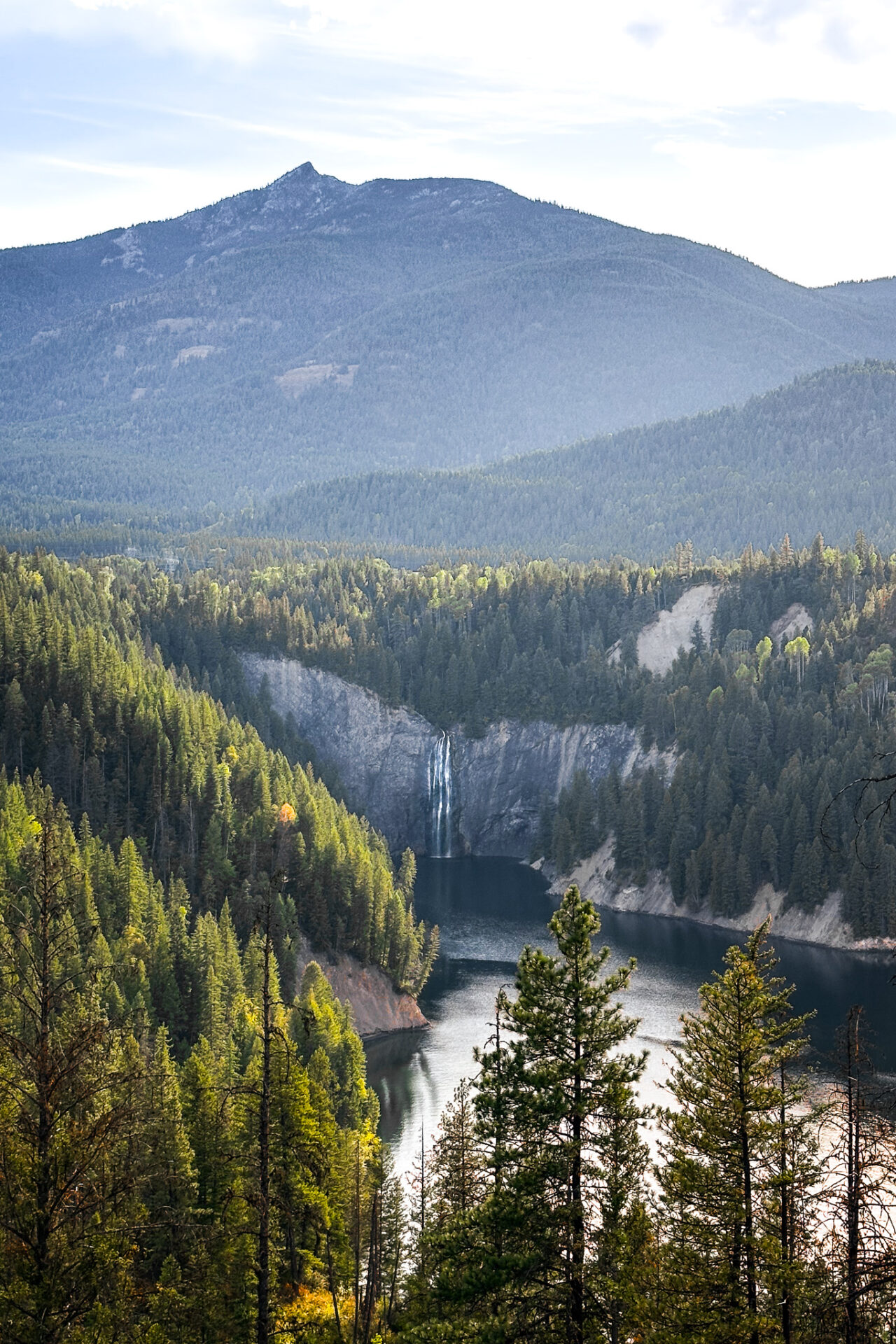 Peewee Falls Overlook, Metaline Falls, Pend Oreille River