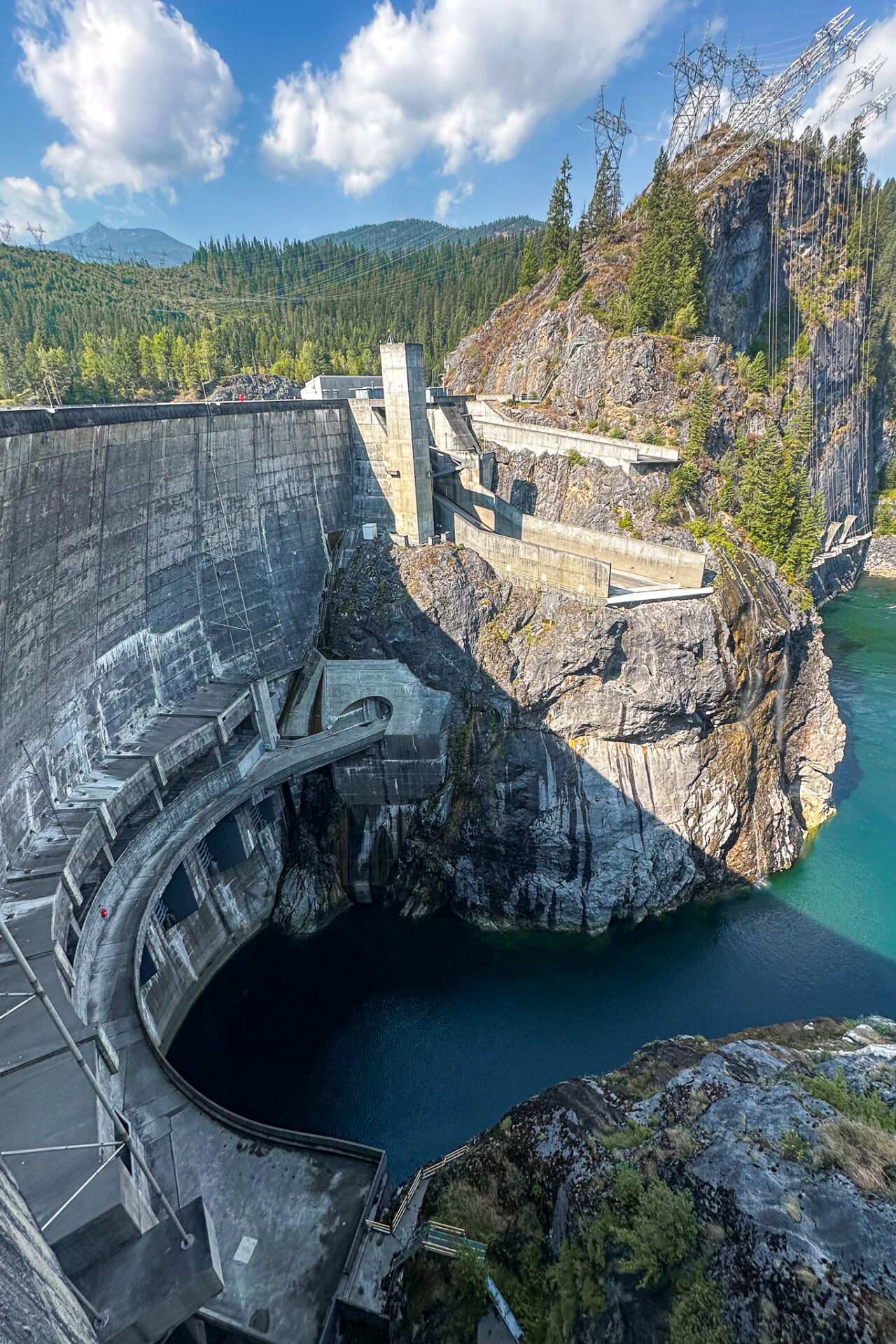 Boundary Dam on the Pend Oreille River, Metaline Falls