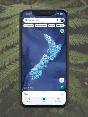 New Zealand Map + Alltrails List