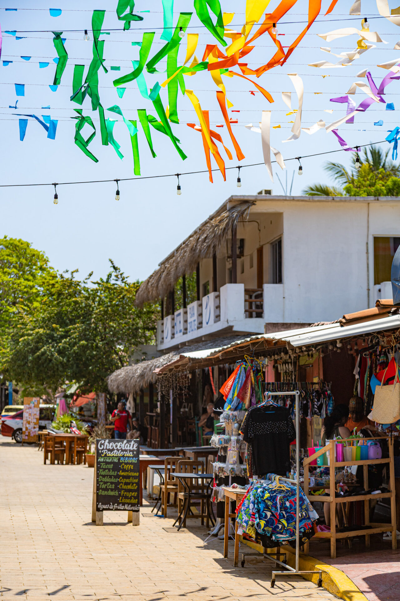Zipolite market, Zipolite town centre, Zipolite shops and restaurants